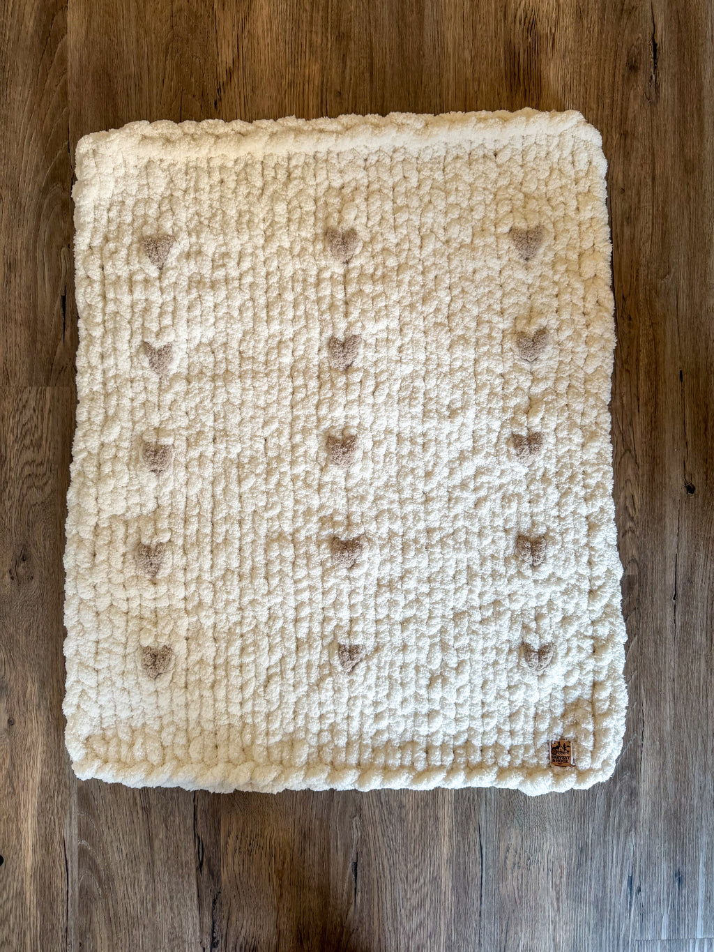 Heart Baby Blanket