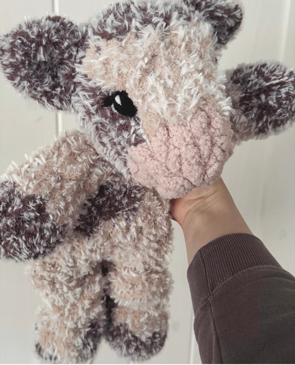 Fluffy Cow Snuggler