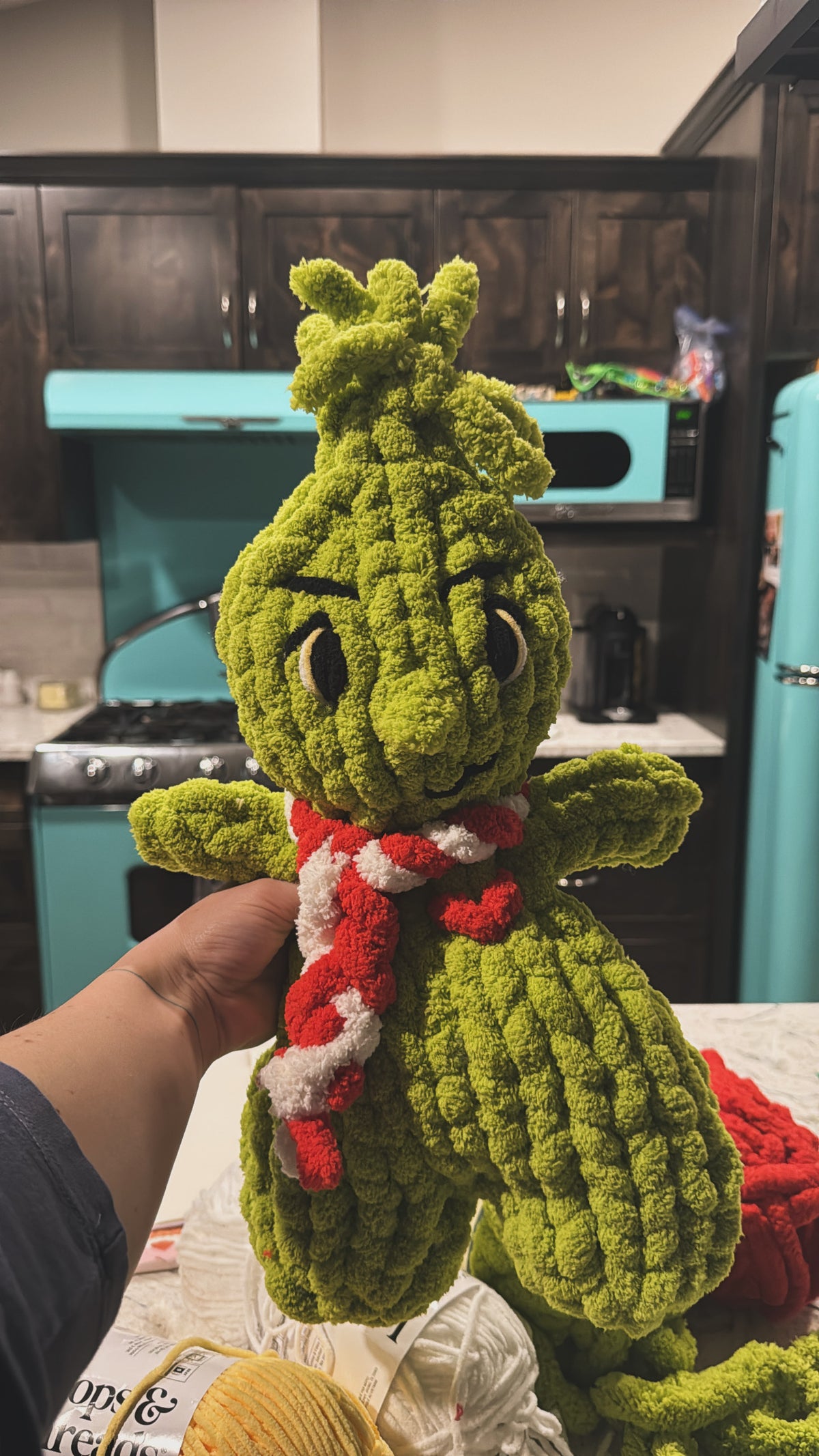 Mini Grinch Stuffie