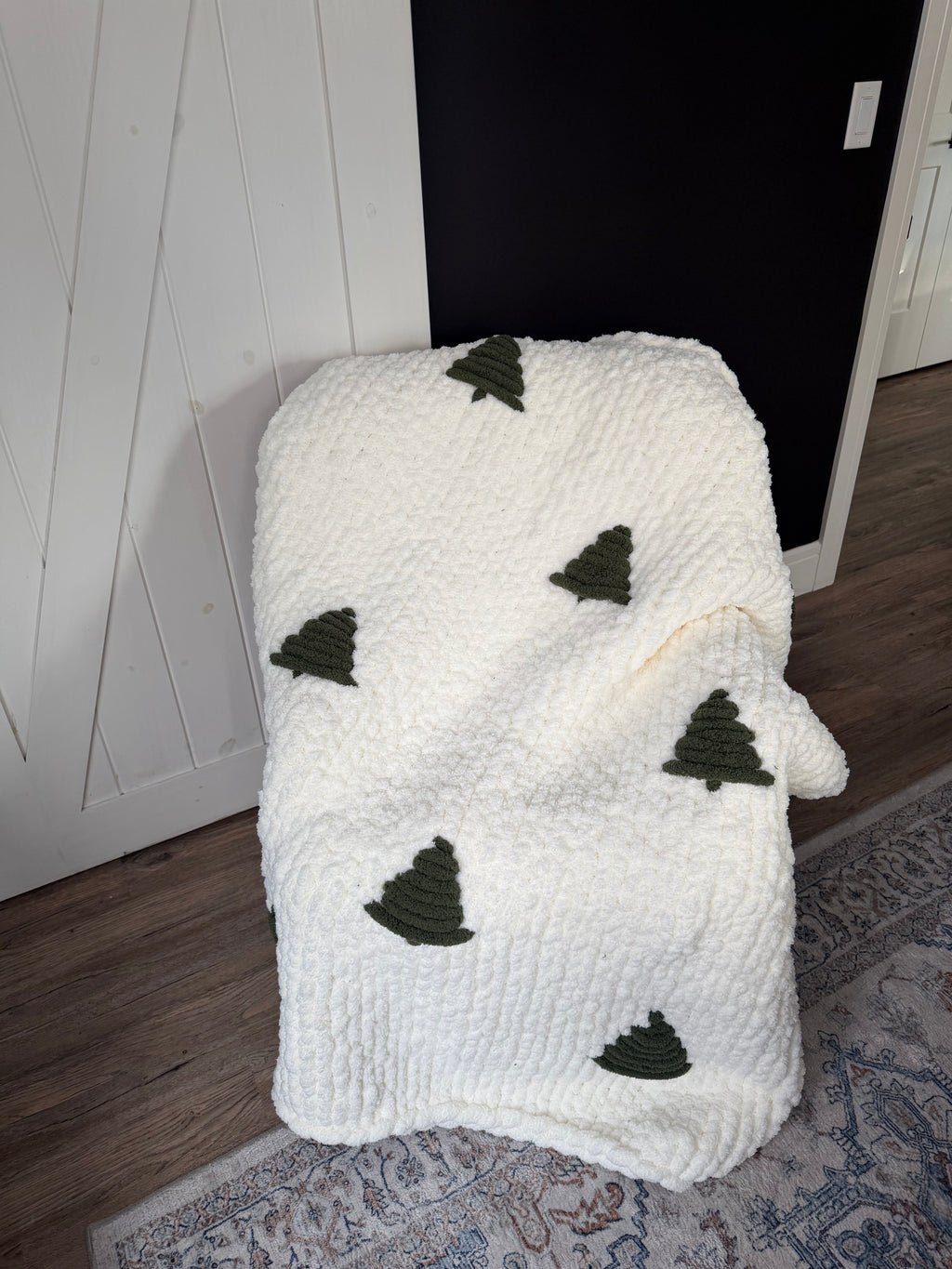 Christmas Tree Throw Blanket