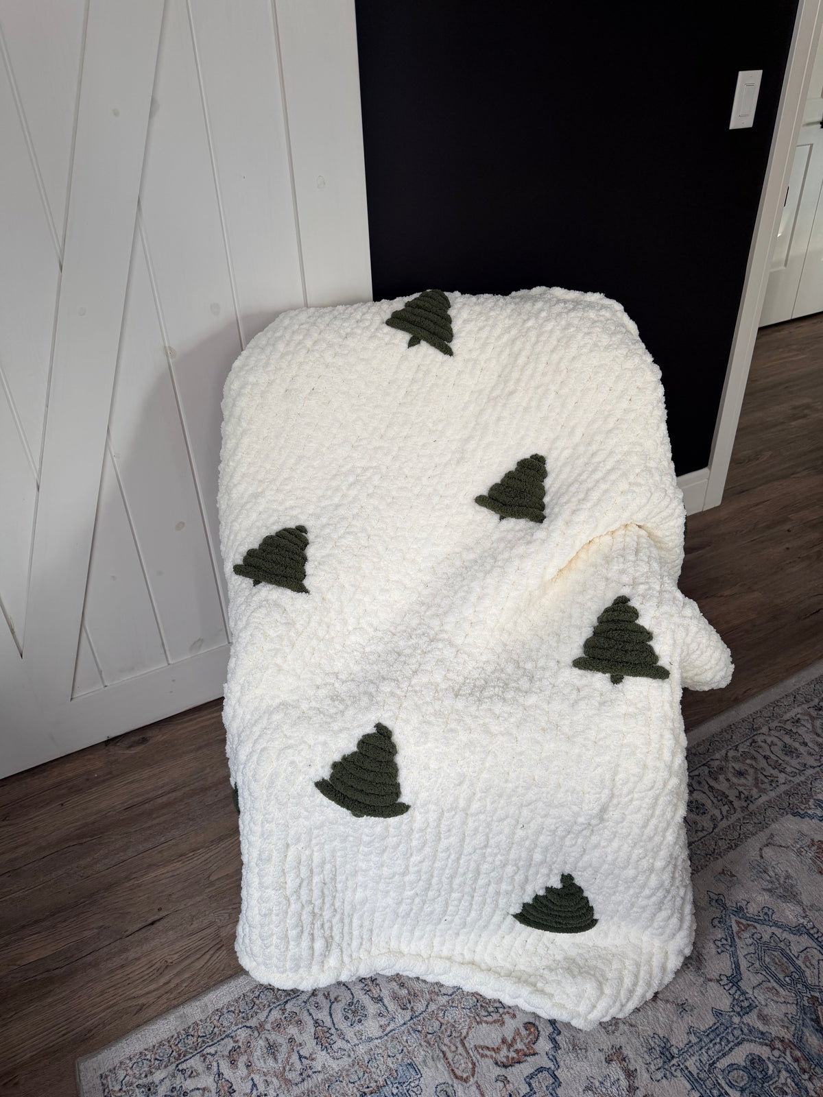 Christmas Tree Throw Blanket