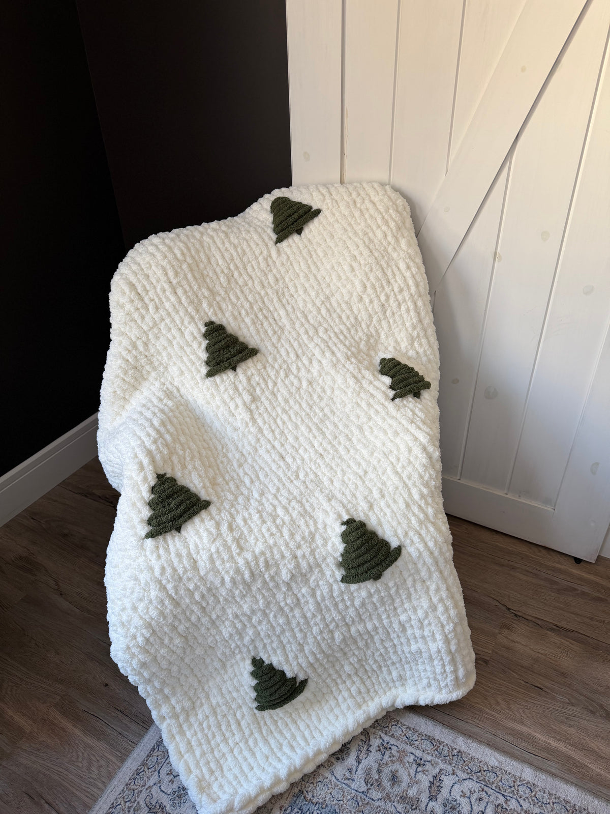 Christmas Tree Throw Blanket
