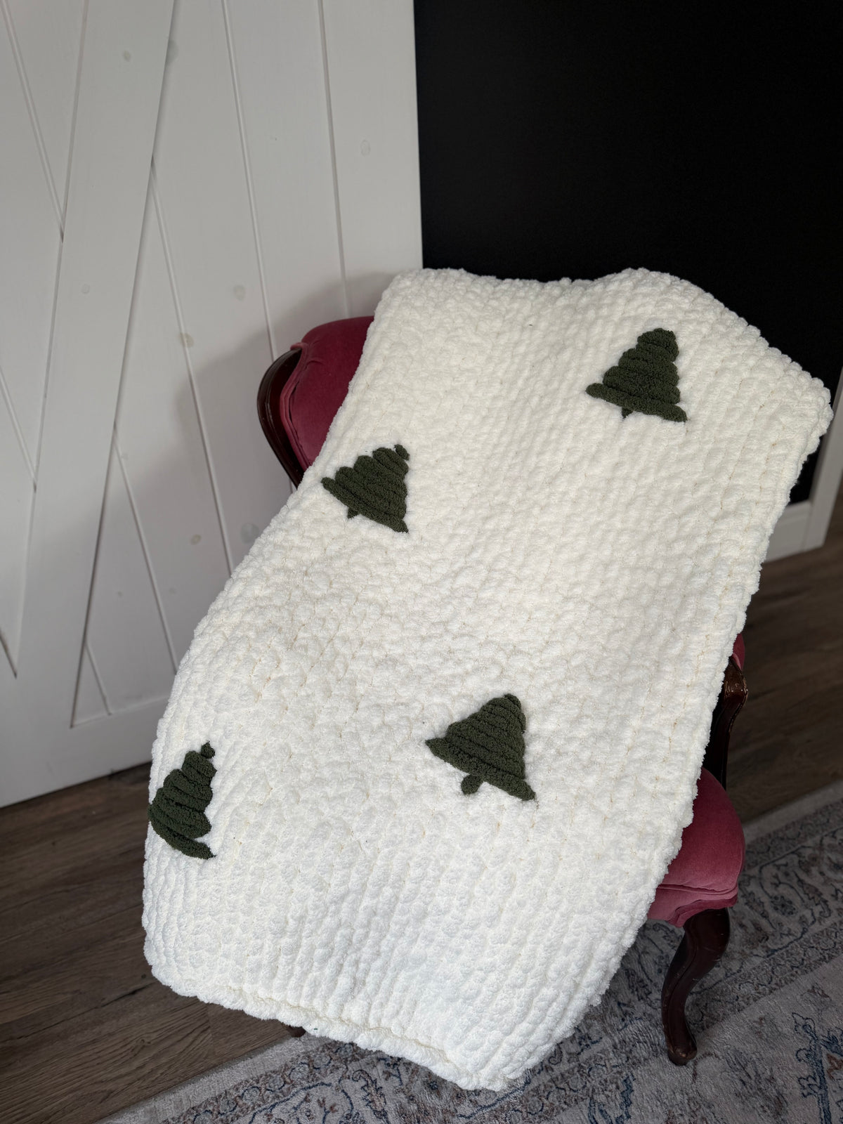 Christmas Tree Throw Blanket