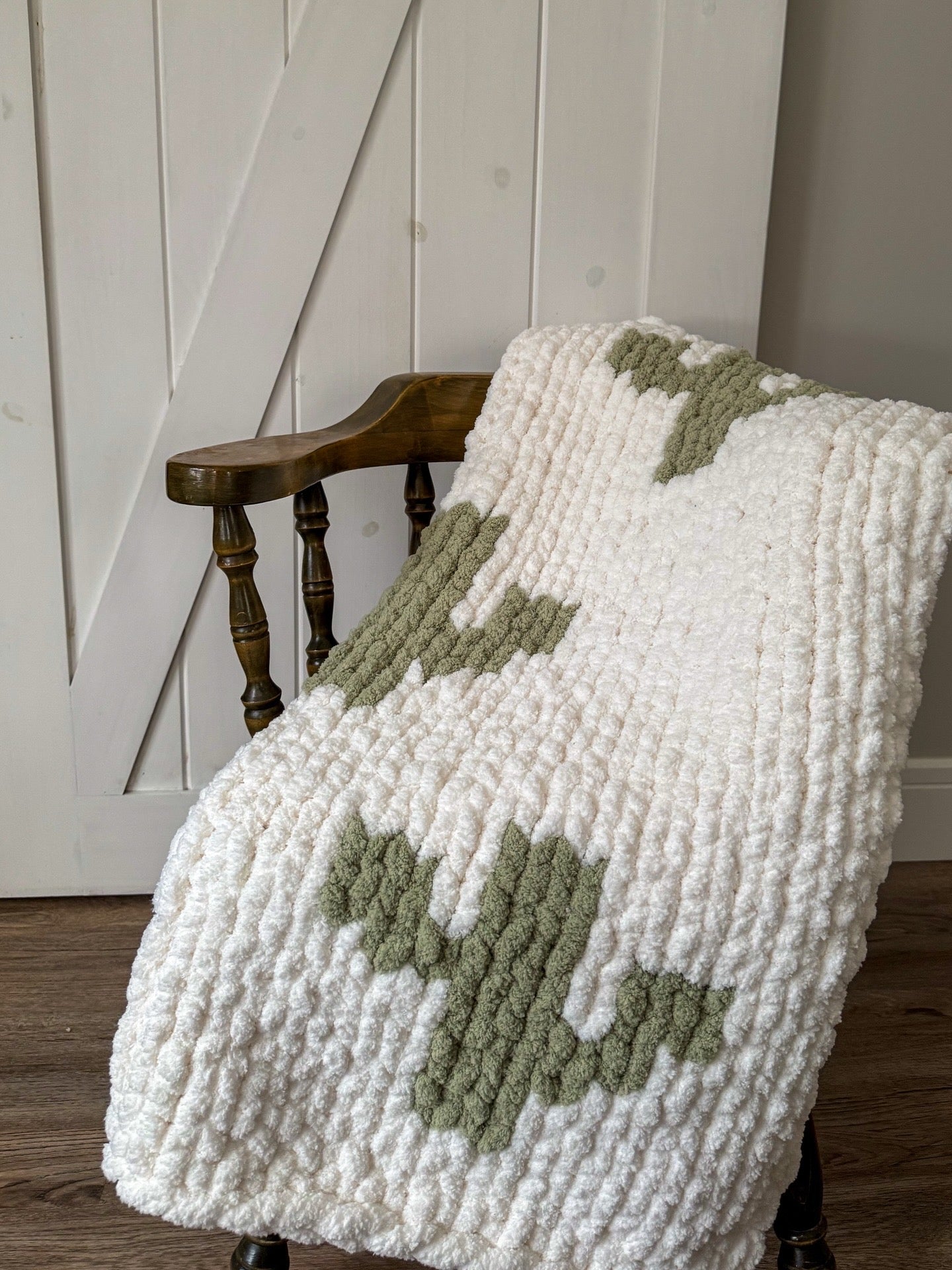 Cactus Blanket - Adult throw size
