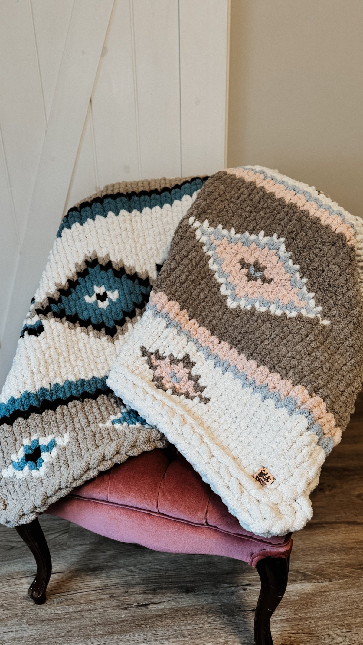 3-in-1 Western Blanket Pattern